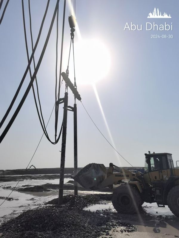 Vibro Compaction Piling for Superior Piling Vibration Amplitude of 14-28 Mm and Electrical Power Type