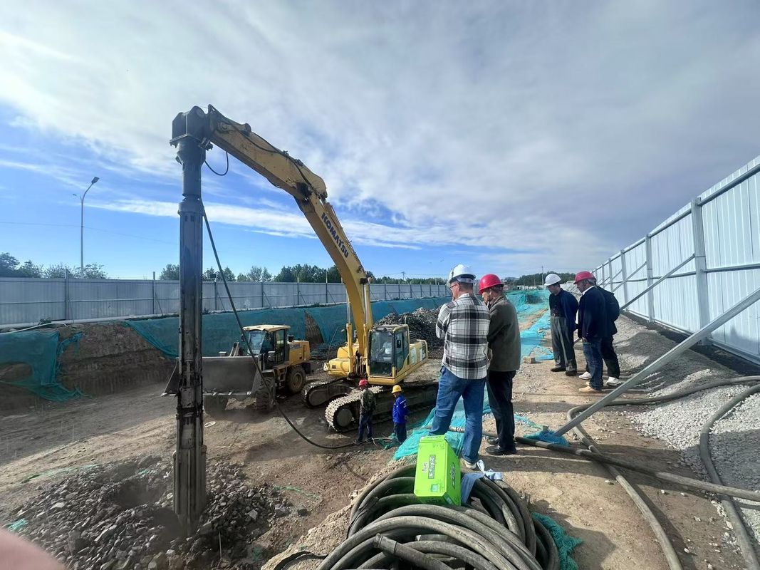 BJVH-350-105 linde 135 hydraulic pump Vibroflotation Device excavator equipped sharing hydraulic power system