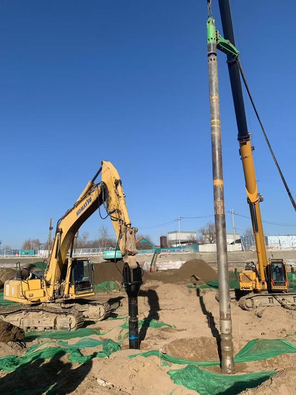 China BVEM brand 500-800 Mm Hydraulic Vibroflot for Heavy-Duty Pile Driving Needs and Max Diameter
