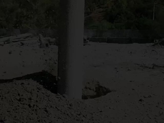 Customized Max Depth Bottom Feed Vibroflot Inverter Drive Control For Vibro Replacement Stone Column