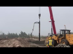 75kw Bvem Vibroflot Equipment Pile Driver Vibro Stone Column Vibroflotation Engineering 426mm