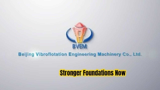 Vibroflotation Device Soil Compaction Power